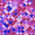thumbnail image 1 of Ahgly Tapis d'Intérieur Lavable en Machine Carré Transitionnel Heliotrope Violet, 7 Pieds Carré, 1 of 7