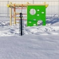 thumbnail image 3 of Instrument Snow Measuring Outdoor Snow Snow Snowflake Ornaments Measuring Ruler Instrument Metal Garden Measuring Snowmobile Home Decor, 3 of 9