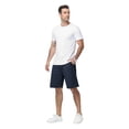 thumbnail image 6 of Lavenicole Men's Casual Shorts abrasion resistance, quick-drying and wrinkle-resistant featuresDrawstring Summer Beach Stretch Golf Shorts with 4 Zipper, 6 of 6