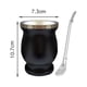 thumbnail image 2 of Bombillas Yerba Mate Taza de té Aislamiento Doble pared Calabaza Taza de té Mate Juego de pajitas, 2 of 6