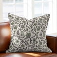 thumbnail image 2 of Boho Floral Throw Pillow Cover Vintage Farmhouse Pastoral Flower Retro Green Plant Cotton Linen Cushion Cover Throw Pillow Case with Invisible Zipper for Couch Sofa Bed Chair Car 18x18 Inch, 2 of 14