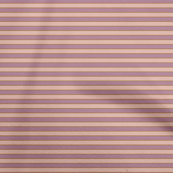 oneOone Viscose Chiffon Light Pink Fabric Stripes Sewing Material Print Fabric By The Yard 42 Inch Wide