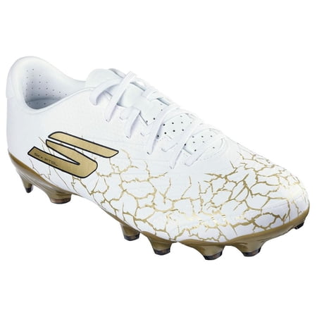 Skechers Men's SKX 1.5 Academy FG Soccer Cleat , Mens Soccer Cleats, Lightweight Synthetic Upper, Foam Cushion Comfort, Firm Ground Cleats