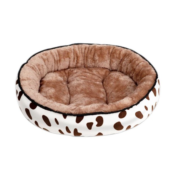 Winter Dog Bed Warming Kennel Washable Pet Comfy Plush Rim Cushion And Nonslip Bottom Dog Beds Walmart Com Walmart Com