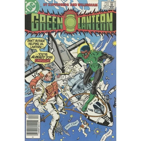 Green Lantern (2nd Series) #187 (Mark Jewelers) VF ; DC Comic Book