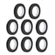 thumbnail image 1 of Uxcell 8 Pcs 0.4 Pulgadas Anchas 14 Yardas Cinta de Enmascarar Negra Rollos de Cinta para Pintores para Oficina en Casa, 1 of 1