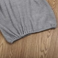 thumbnail image 4 of Baby Girls Long Lantern Sleeve Pullover Solid Color  Collar Knit Top, 4 of 9