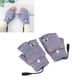 thumbnail image 5 of Guantes Con Calefaccio USB, Chip Calfactor, Diseño de Medio Dedo, Enchufe USB, Calefacción Uniforme, Adecuados para Trabajo de Oficina, Esquí, Ciclismo, Senderismo, Aventuras, Aventuras, 5 of 7