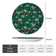 thumbnail image 2 of Kdxio Green Background With Ho Bone China Decorative Plate Ceramic Decorative Plate for Home Office Wall Stand Decorative Plates for Home Bedroom-8in, 2 of 6