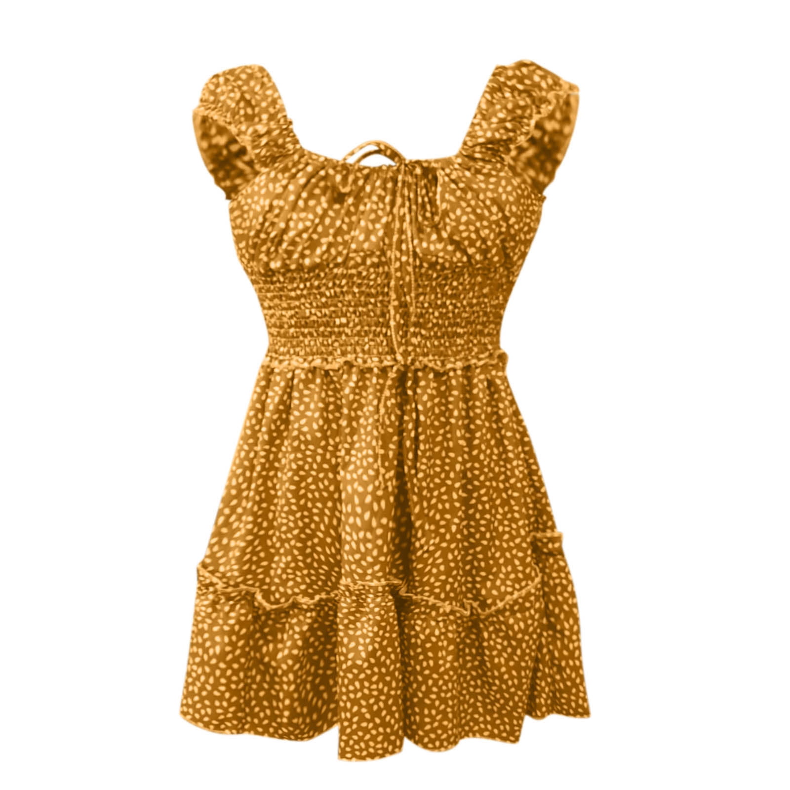 ⭐︎usako⭐︎DRESS PRODUCTION（W178） STAUD Plant-Motif COLISEUM Maxi Dress with Sweetheart