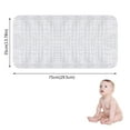 thumbnail image 2 of 1Pc 35Cmx75Cm 6-Layer Cotton Towel Gauze Small Bath Towel Washed Foam Towel Baby Wrapped Belly Towel - Shower Curtain, Cotton One Size, 2 of 8