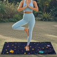 thumbnail image 5 of XYZCANDO Planet and Star Patterns Car Seat Protector Towel Cover, Washable Towel Seats Cover Non Slip Breathable for SUVs Cars, 5 of 10