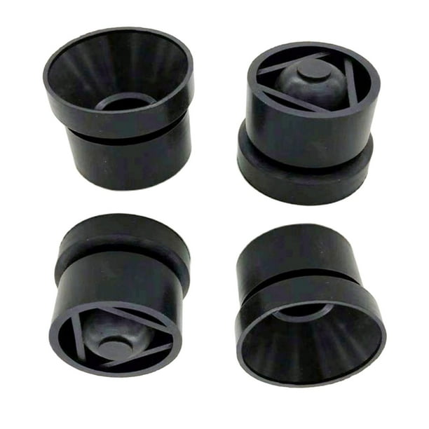 Almohadilla antivibración de goma 06A103226 compatible con VW Golf Jetta 1.8 2.0 (accesorios para bricolaje) 4 piezas
