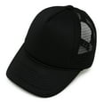 thumbnail image 2 of DALIX Infant Trucker Hat Baby Girls Boys Cap in Black/White (2-Pack), 2 of 6