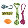 thumbnail image 1 of Mascota premium masticar cuerda nudo fuerte dentición juguetes pelota juguetes Estilo 4 Yuyangstore Nudo de cuerda de mascar, 1 of 8