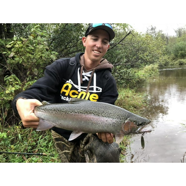 Acme Tackle Freshwater Ko Wobbler, Fishing Spoon 1/2 oz, Neon Blue, Lake