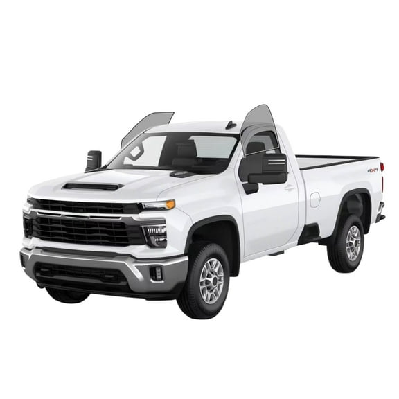 Haiy Co - PreCut 2Ply 70% Window Tint Film Kit For 2020-2025 Chevrolet Silverado 2500 Crew -Front Windows