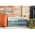 thumbnail image 3 of Whiter Than Snow Misty Blue Mountain 20 x 10 Wood Wall Sign Plaque, 3 of 3