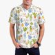 thumbnail image 1 of Balery Cactus Plants Camisa Polo de Hombre con Estampado, de Manga Corta y Tejido Medio, Camisa Tipo Golf Polo-Small, 1 of 6
