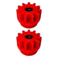 thumbnail image 2 of Repuesto de cubo de fregona con engranajes, 2 unidades, resistente, práctico cubo de limpieza giratorio para fregona Rojo, 2 of 8