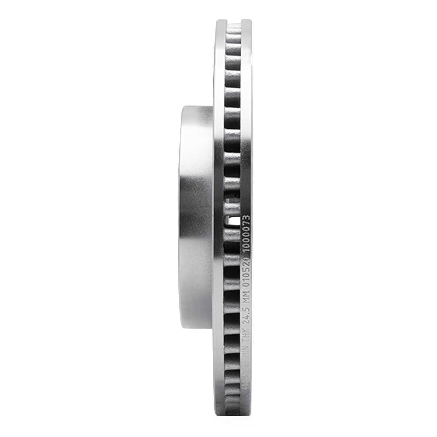 Dynamic Friction Company 631-47063L DFC Brake Rotor - Drilled And Slotted - Silver