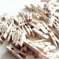 thumbnail image 4 of CCOCC 30 Pcs Clothes Pins,3.5x0.7cm Eco-Friendly Wood Hair Accessories,Premium Feel Long-Lasting Small Hair Clips,Style4, 4 of 4