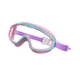 thumbnail image 3 of Gafas de natación ligeras Colamx para niños con snorkel verde rosa, 3 of 8