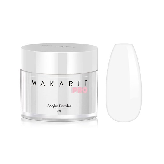 Makartt 2oz Clear Acrylic Powder Professional Multifunctiona Acrylic Nail System Powder