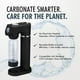 thumbnail image 4 of Máquina de refrescos Culinary Chef: máquina para agua carbonatada, incluye botella reutilizable sin BPA, ecológica y ecológica para el hogar, compatible con cilindros de CO2 estándar, color negro., 4 of 5