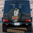 thumbnail image 3 of Kll Astronaut Traveler With Suitcase Tire Cover,Universal Wheel Tire Cover For Trailer, Rv, Suv, Truck,Camper And Many Vehicle,(15 Inch), 3 of 7