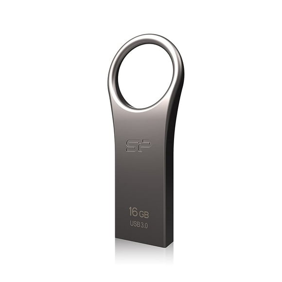 Silicon Power 16GB Jewel J80 USB3.0 Flash Drive - Titanium Edition