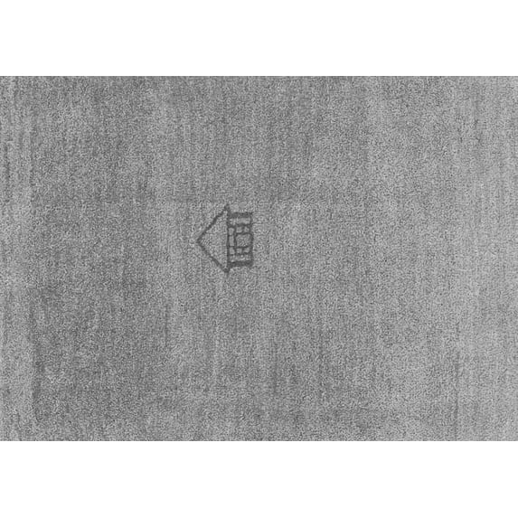 Ahgly Company Indoor Rectangle Abstract Gray Contemporary Area Rugs, 7' x 10'