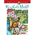 thumbnail image 5 of Teresa Goodridge: Creative Haven It's a Cat's World! Coloring Book, 64 pages (Paperback), 5 of 6