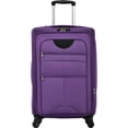 thumbnail image 4 of Zimtown 22in 26in 30in Softside Luggage, Expandable 3 Piece Set Suitcase Lightweight Luggage Travel Set, Purple, 4 of 9