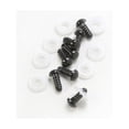thumbnail image 2 of Shank Back Solid Eyes With Plastic Washers 8 Mm Black, 2 of 2