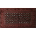 thumbnail image 1 of Ahgly Company Machine Washable Indoor Rectangle Traditional Bakers Brown Area Rugs, 5' x 7', 1 of 7