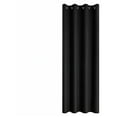 thumbnail image 2 of 2 Panels Grommet Blackout Curtain for Living Room Doorway, Light Blocking Drapes, Thermal Insulated, Noise Reduction, 20 Inches Wide x 51 Inches Long, 2 of 5