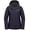 Purple, variant on Women's 3 in 1 Winter Ski Jacket Warm Fleece Liner Jacket Waterproof Windproof Snow Coat & Detachable Hood Blue/Grey M