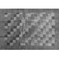 thumbnail image 1 of Ahgly Company Indoor Rectangle Checkered Gray Modern Area Rugs, 5' x 8', 1 of 1