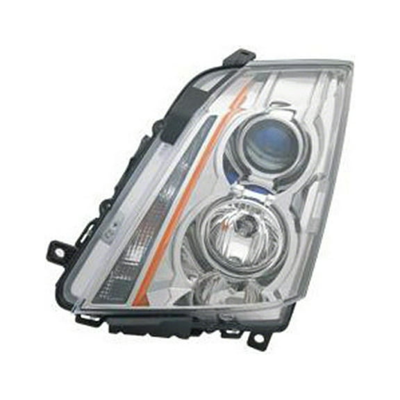 KAI New Economy Replacement Driver Side Headlight Assembly, Fits 2008-2014 Cadillac CTS