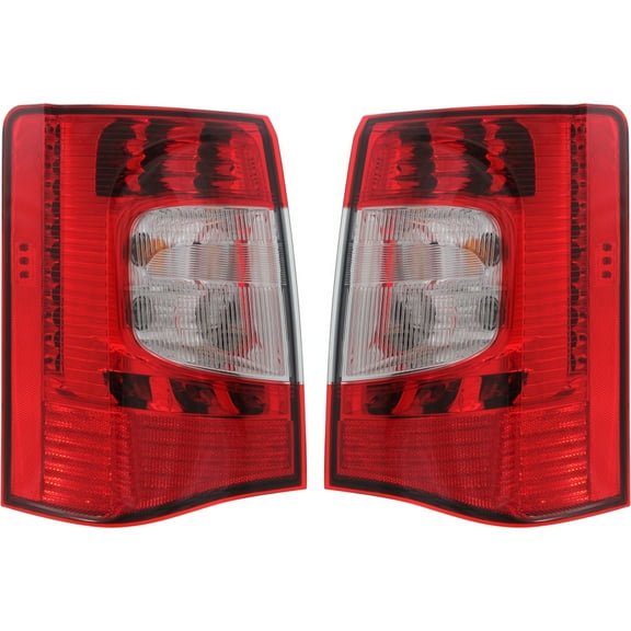 For Chrysler Town and Country Tail Light 2011 12 13 14 15 2016 Driver and Passenger Side | LED | Pair | For CH2800198 | 5182531AE