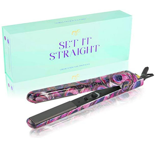 PYT Peacock Pro Hair Straightener Ceramic Flat Iron Professional