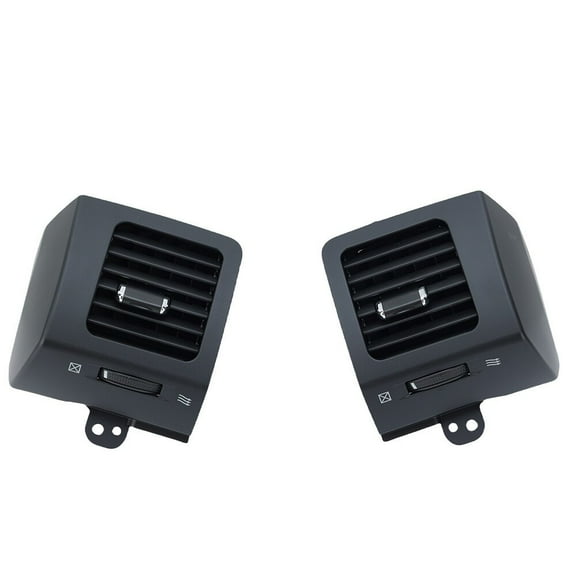 Woudy 2x Air Vent Outlet A/C for 2003-2009 Lexus GX470 TAN 55660-60140(Black)