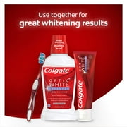 Colgate Optic White Advanced Teeth Whitening Toothpaste, Sparkling White - 4.5 Ounce (2 Pack)