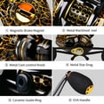 thumbnail image 3 of High Speed 7.2:1 Fishing Reel Bait Casting 4+1 BB Bearing, 3 of 8