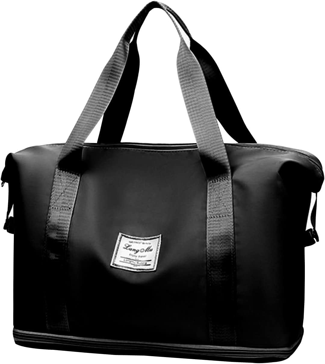 Foldable Travel Duffel Bag, Expandable Handbag, Luggage Sport Duffle