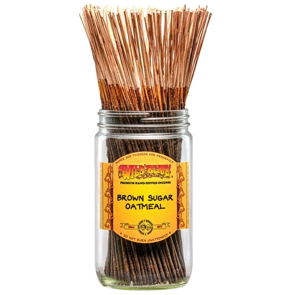 50x Wild Berry Incense Brown Sugar Oatmeal Traditional Sticks