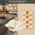 thumbnail image 5 of Yayeee Blank Wall Plate Cover 1-Gang 4.5"x2.7" Home Unused Decorative Outlet, Orange Geometric Pattern, 5 of 7