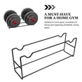 thumbnail image 2 of Dumbbell Rack Stand for Gym 2pcs Dumbbell Holder Bracket and Stand Set, 2 of 9