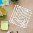 thumbnail image 3 of 1pc Woodland Forest Stencils 11.8x11.8 inch Forest Tree Painting Stencil Forest Path Stencil Plant Drawing Stencil Into The Woods Stencils for Painting on Wood Floor Wall Fabric, 3 of 7
